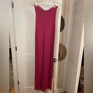 Nicole Miller Formal Magenta Gown 0